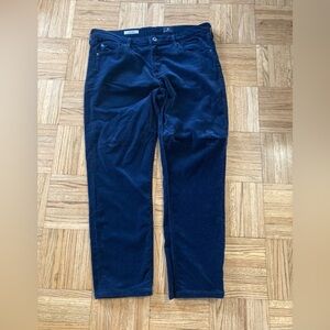 AG Blue Corduroy Jeans